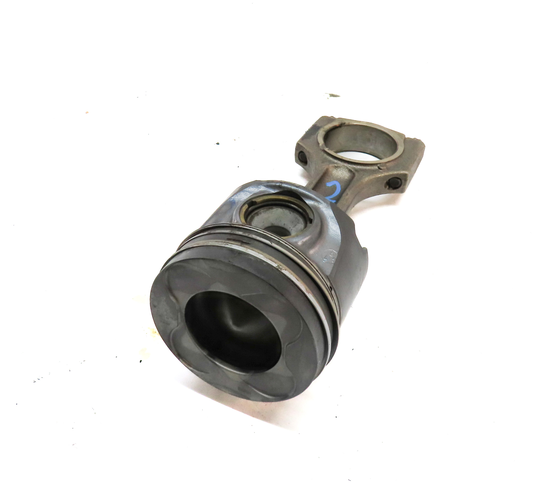 07-13 BMW 1 3 5 X3 X5 Z4 (E60 E70 E85 E89 E90 F10) 3.0L N52 ENGINE PISTON & ROD — exact item pictured